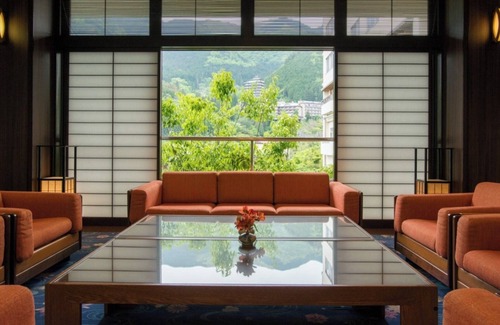Gero Onsen Hotel | Nonsmoking room Twin bedroom View of the cit / Gero Gifu