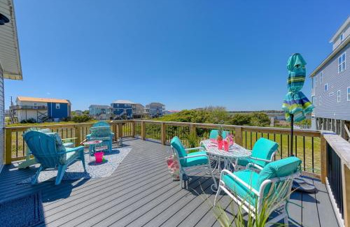 Ocean City Beach Casa | North Topsail Cottage Rental with Dock