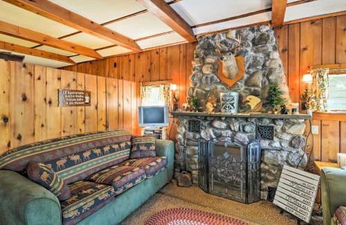 Lake George Casa | Northern Michigan Lake House with Boat Dock and Kayaks