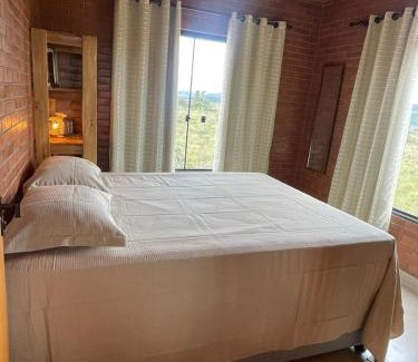 Alto Paraiso de Goias Chalet De Esquí | Nosso Quintal na Chapa da