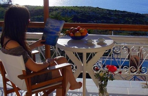 Chorafakia Apartamento | Apartamentos Nostalgia con vistas al mar (Unidad 4)