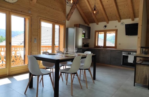 Mieussy Chalet De Esquí | Nouveau Logement Entièrement Neuf : L'echappée Belle en Montagne