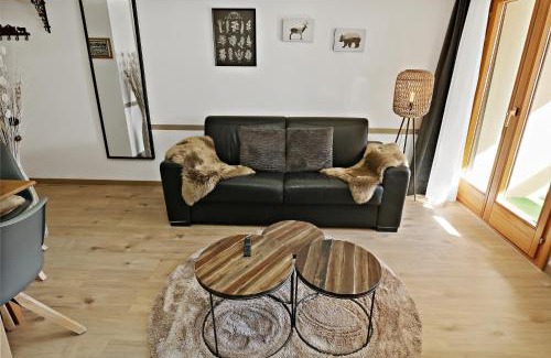 Leukerbad Apartamento | Nouveau studio avec vue imprenable sur la vallée