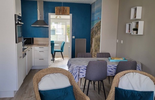 Agon-Coutainville Casa | Nouveaute Maison de Vacances Avec Jardin Clos