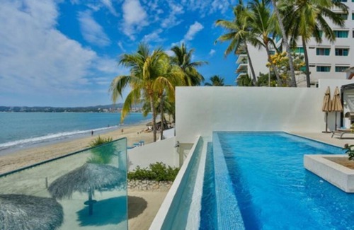 Bucerias Casa | Nova - Beachfront Condo with Private Office & Panoramic Views