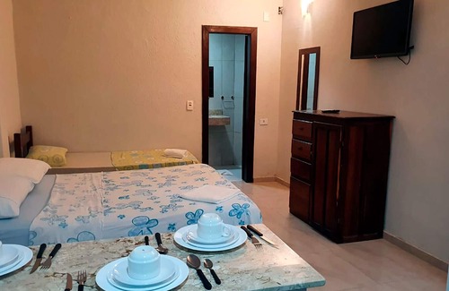 Morro de Sao Paulo Apartamento | Novidade - Flat com Wi-Fi na Terceira Praia/BA