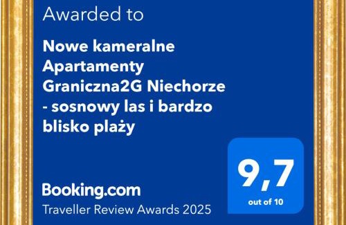 Niechorze Apartamento | Nowe kameralne Apartamenty Graniczna2G Niechorze - sosnowy las i bardzo blisko plaży