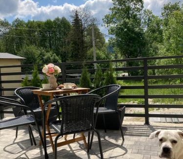 Stronie Slaskie Apartamento | nowy Apartament z tarasem i samodzielnym wejściem - Willa Sowia