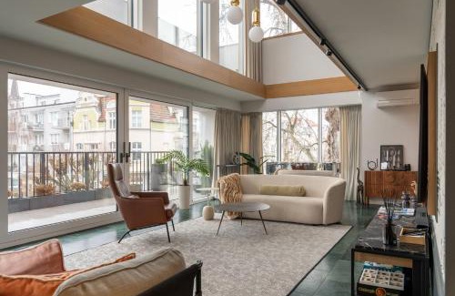 Sopot Centrum Apartamento | Nowy Sopot Luxury Villa with Jacuzzi & Sky Terrace by Lion Apartments