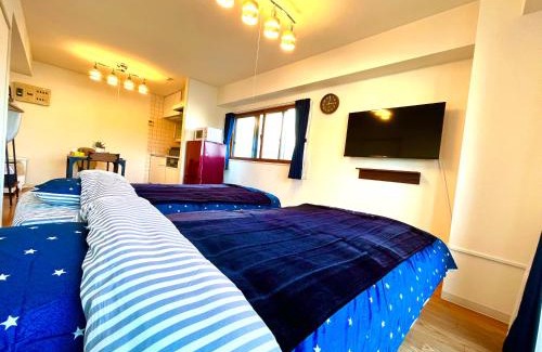 Higashiikebukuro Apartamento | Nr Ikebukuro! Room size 45m2! Free unlimited Wi-Fi!