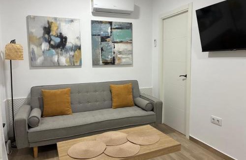 Barbate Apartamento | Nuestro lugar feliz Apartamento Barbate - Patio ducha exterior