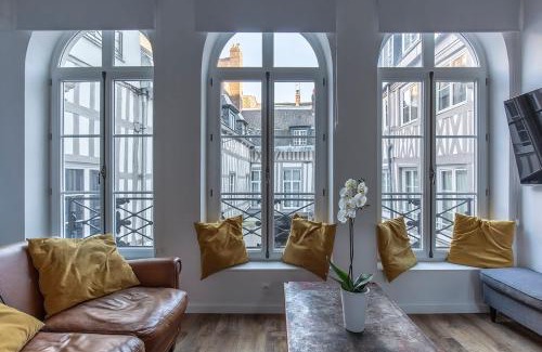 Rouen City Centre Apartamento | Nuit Zen Rouen - Jacuzzi - Centre Historique