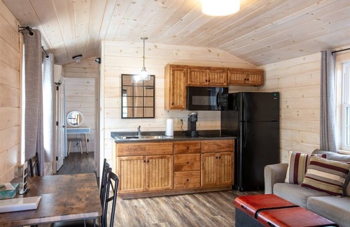 North Sebago Cabina | Nuthatch Limit 4 2 Bedroom Cabin