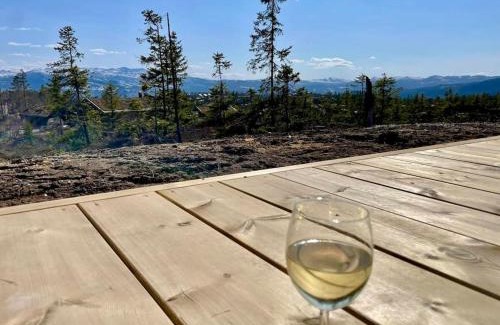 Vikberget Casa | Ny eksklusiv hytte, strøm og jacuzzi inkl i prisen