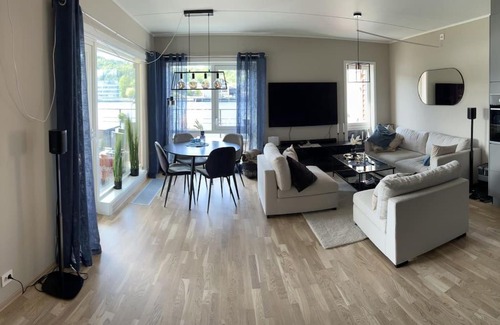 Porsgrunn Apartamento | Ny exlusive leilighet ved elva