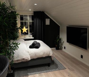 Gjovik Apartamento | NY og moderne studioleilighet med elbil lading