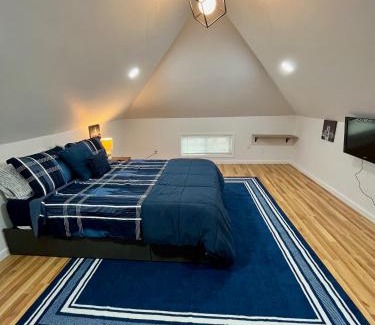 North Bergen Casa | NYC-Style Loft with Secret Entrance - Just 6 Miles from Times Square