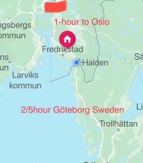 Sarpsborg Apartamento | Nyoppusset og romslig leilighet med 6 soveplasser i et familievennlig område
