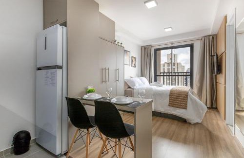 Matriz Apartamento | O estiloso no coração da cidade com Piscina e Academia