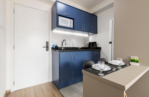 Matriz Apartamento | O estiloso no coração da cidade com Piscina e Academia