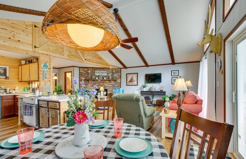 Tranquil Harbour Casa | Oak Island Vacation Rental w/ Decks, Walk to Beach