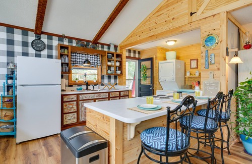 Tranquil Harbour Casa | Oak Island Vacation Rental w/ Decks, Walk to Beach