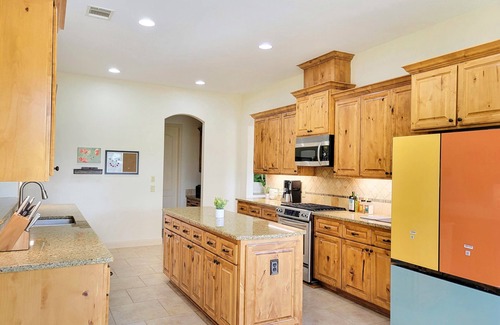 Buffalo Gap Villa | Oasis by the Lake, a Family Friendly Retreat with Spectacular Hill country view
