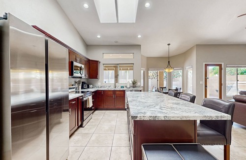 Paradise Park Vista Casa | Oasis in Sunny Scottsdale—where comfort, games, and poolside relaxation.