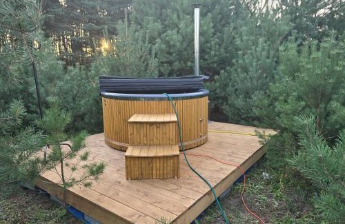 gmina Rzasnik Casa | Oaza Święty Spokój - domek z balią i jacuzzi