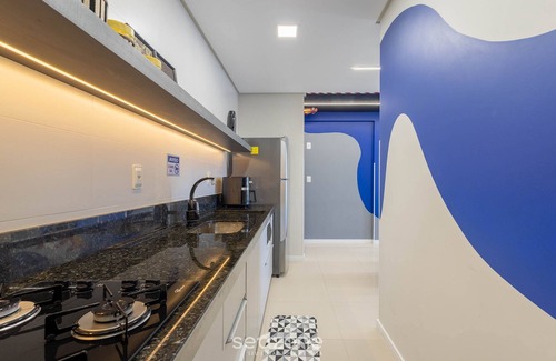 Praia da Armacao do Itapocoroi Apartamento | OBP - Condominium With Pool 600m From the Beach