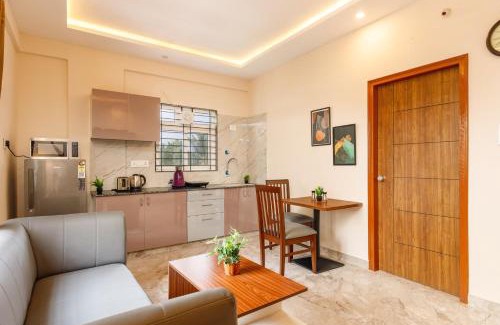 Koramangala 1A Block Apartamento | OBS 1BHK with Balcony Koramangala