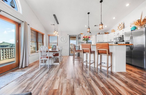 Rodanthe Casa | OBX Family Getaway Gem - Walk to beach - Private Pool, Hot Tub & Laser Tag