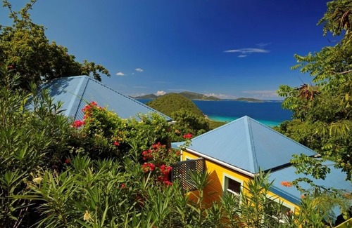 West End Villa | Vistas al océano y la isla con espectaculares puestas de sol y atmósfera al aire libre