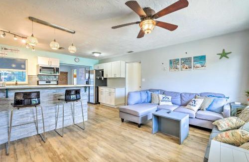 Bayshore Gardens Casa | Ocean Breeze Oasis with Boat Dock and Slip on Canal!