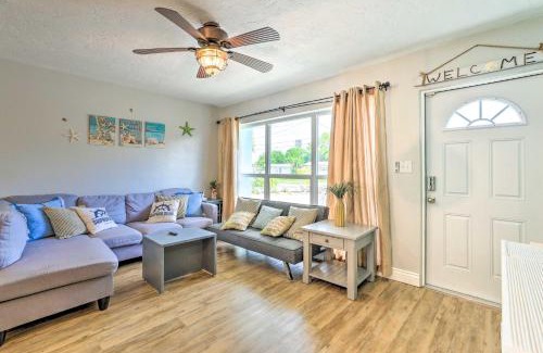 Bayshore Gardens Casa | Ocean Breeze Oasis with Boat Dock and Slip on Canal!