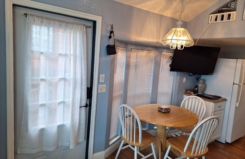 Smith River Cabina | Ocean Cabin 23 is a cozy seaside bungalow with loft, limited ocean views, and private beach. Hot tub temporarily unavailable