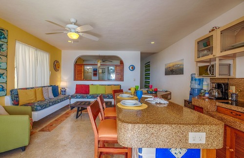 Akumal Condominio | OCEAN FRONT! 2 bed/2 bath*GROUND FLOOR* a/c* MAID!