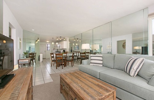 Mission Beach Condominio | Frente al mar Mission Beach Penthouse!