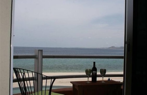 Los Barriles Apartamento | Ocean Front Condo Villas De Cortez Resort, con vistas a piscina.