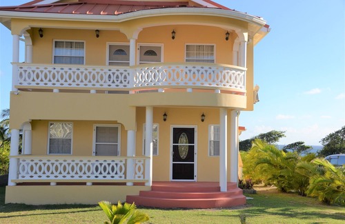Piaye Casa | Casa frente al mar con vista al mar Caribe