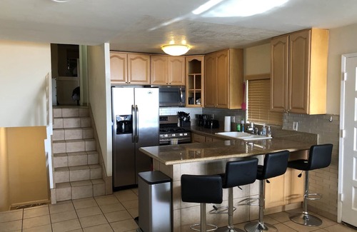 Mission Beach Casa | Ocean Front On Beach! -2 Master BR, 2 Full BA, Patio!, AC, Parking, Close to All