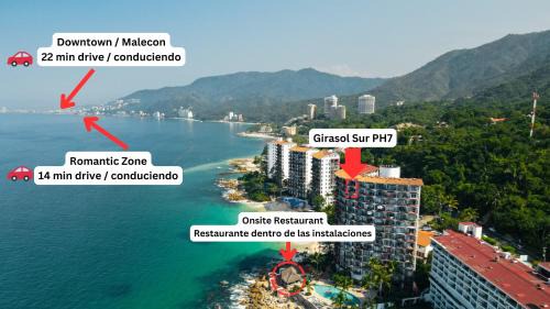 South Shore Hotel Area Apartamento | Ocean Front Penthouse Newly Renovated, Sleeps 6, Casa Agua, Girasol