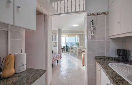 San Marcos Apartamento | Apartamento estudio frente al mar "Sarai" con vistas al mar, vistas a la montaña, Wi-Fi y terraza