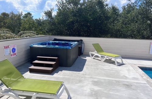Corolla Casa | Ocean & Golf Course Views, 5 Bedroom, Private 75 Ft Pool, Gym/Pickleball/Tennis