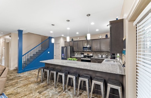 Crystal Beach Casa | ¡Nuevo! 7B / 6B. ¡Carro de golf gratis! Piscina privada climatizada! ¡Muy cerca de la playa!