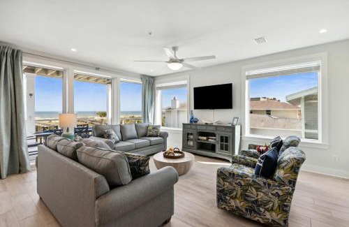 Fernandina Beach Casa | Ocean Lookout 2 - Heated Pool, Beachfront Deck, Stunning Ocean Views