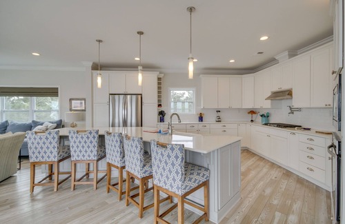 Ocean Springs Casa | 'Magnolia Beach House' de Ocean Springs en Pvt Beach!