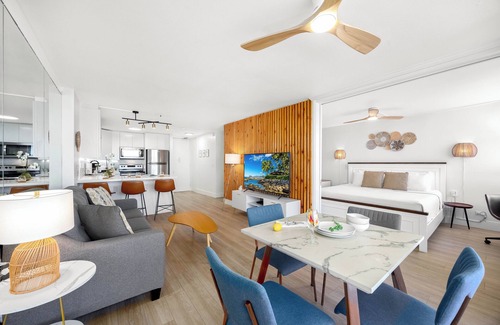 Waikiki Apartamento | Ocean View 1BR at Ilikai Marina