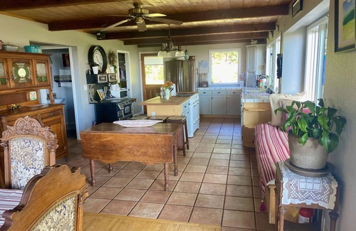 Westhaven-Moonstone Cabaña | Ocean View Beach House- lush acre with gardens and a trail to beach!