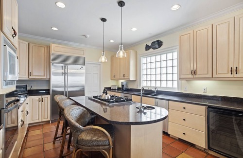 Ocean Point Casa | Ocean View Home in Gated Wild Dunes on Golf Course & Pool Access!